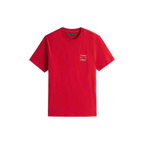 Tommy Hilfiger T-shirt T-shirt Uomo Hilfiger Stack S P25 - TOMMY HILFIGERMW38622 - XLD - S - Francavilla Moda